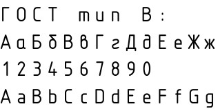 Тип Б с наклоном